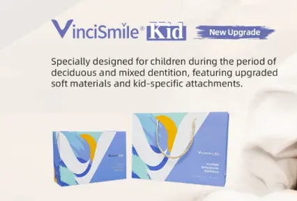 Представляем VinciSmile Дети Ясно Aligner