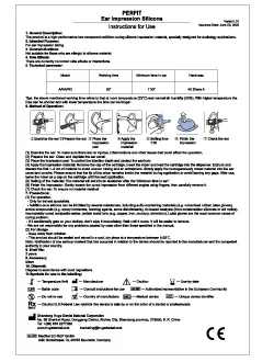 ОГРОМНОЕ силиконовое введение для оттиска ушей для использования